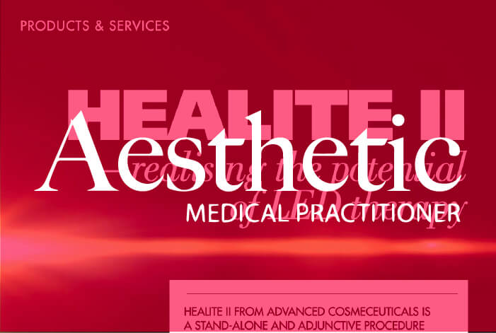 Web news aesthetic medical practitioner banner