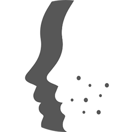 Face with Acne Spots